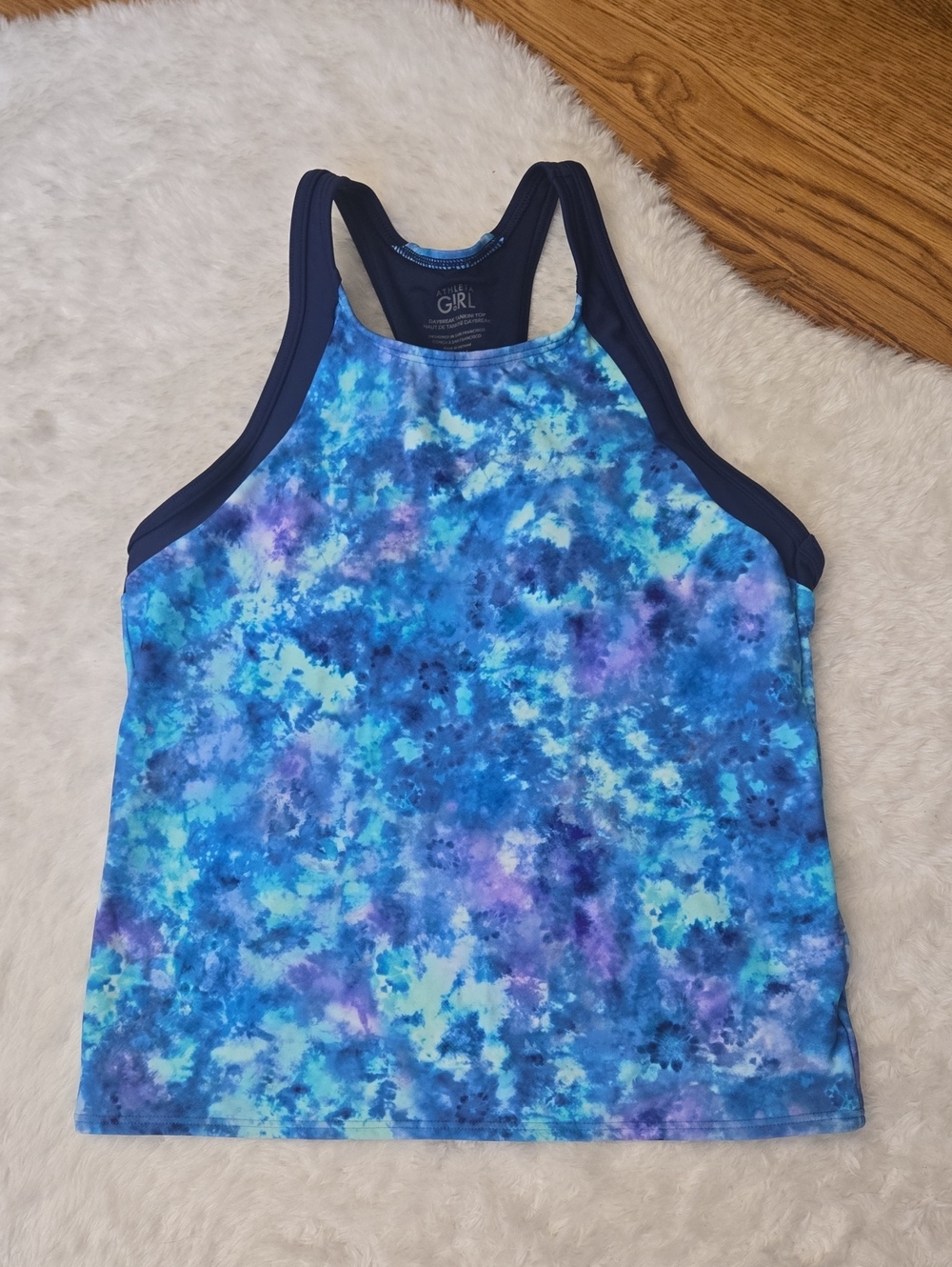 Athleta Girl Daybreak Tankini Top, Girls Size XXL